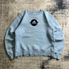 00s adidas Sweatshirt アディダス パフォーマンスロゴ 刺繍