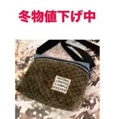 今期ラスト☆ カメラ型　ボアバッグ　ショルダーバッグ　デニムリメイクバッグ