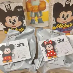 POP MART Mickey family ミッキー ミニー 2点セット