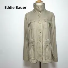 Eddie Bauer エディーバウアー ベージュ ジャケット コットン 麻混のサムネイル