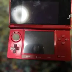 美品ニンテンドー3DS 本体 フレアレッド