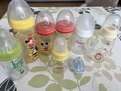 Pigeon 哺乳瓶 他 7本セット （ガラス3本＋プラ4本）