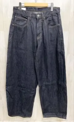 ZARA バルーン バギー ワイド デニム カーブ パンツ ジーンズ コットンのサムネイル