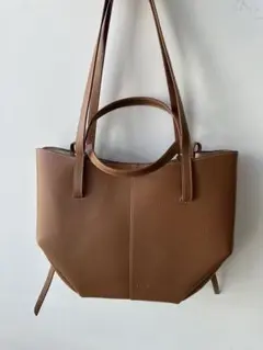 【Polene】Cyme Mini ポレーヌ レザー トート バッグ
