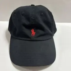 POLO RALPHLAUREN ポロラルフローレン　キャップ黒ブラック
