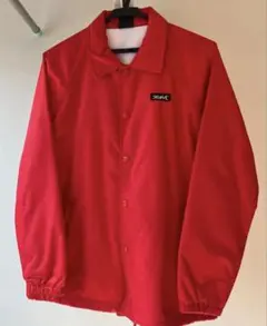 X-girl ナイロン コーチジャケット 赤