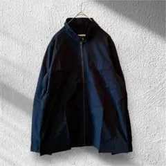 新品　ルノンキュール　レディース　長袖ブルゾン（M）ジップアップ　薄手　ネイビー