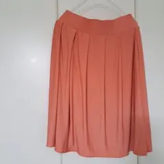 【A.V.V】オレンジ　膝丈スカート