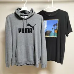 メンズ PUMA プーマ パーカー Tシャツセット L〜XL