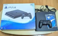 PS4本体 動作確認済み 箱取説あり 500GBジェットブラック　薄型