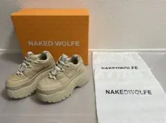 ネイキッドウルフ Naked Wolfe 厚底レザー スニーカー 厚底靴 靴のサムネイル