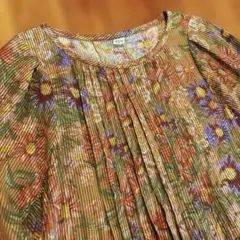 新品45Rインディゴ抜染天竺ワンピースゆったり 限定品64900円 - メルカリ