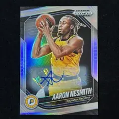 Aaron Nesmith ネスミス Prizm Silver Auto サイン