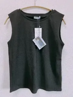 しまむら　レディース　リブタンクトップ　新品