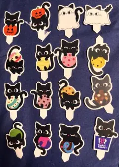 サーティワン　黒ねこピック　16枚