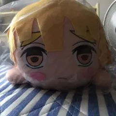 鬼滅の刃 メガジャンボ寝そべりぬいぐるみ我妻善逸＆鬼滅子機善逸カラー