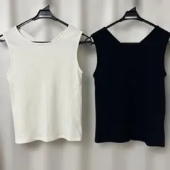 しまむら OFALO 2way タンクトップ キャミソール Lサイズ セットのサムネイル