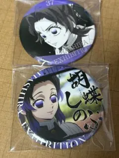 鬼滅の刃　柱展　柱百景　エモーショナル　缶バッジ　胡蝶しのぶ　未開封50個 2025年最新】胡蝶しのぶ エモーショナル缶バッジの人気アイテム - メルカリ