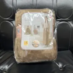 Waist Ket HOTαアルミ入り 腰巻きブランケット ブラウン 90cm