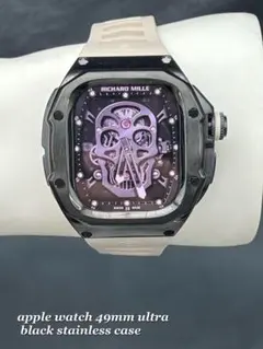 49mm ウルトラ ステンレス ケース ベルト アップルウォッチ