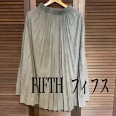 fifth フィフスプリーツスカート(M) グレースエード生地(smail様)
