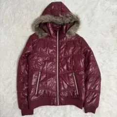 archive 00s y2k ファーダウン 平成 ギャル 光沢 2WAY XL