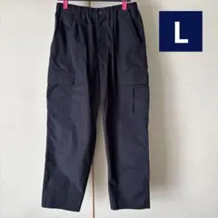 【美品】メンズ　ワイドパンツ L ネイビー