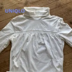 長袖カットソー 白