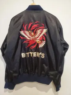 BITTER'S サントリー 刺繍スカジャン　ジャケット L