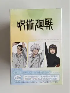 呪術廻戦 懐玉・玉折 バスケver. トレーディングオーロラ缶バッジ 6個入り