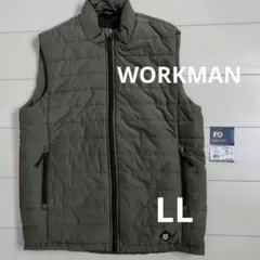 【WORKMAN】DROPTECH 中綿ベスト　カーキ