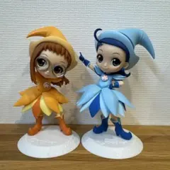 おジャ魔女どれみ 藤原はづき　妹尾あいこ 　フィギュア　Qposket