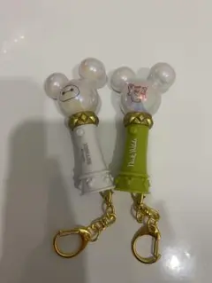 ディズニーペンライトキーホルダー