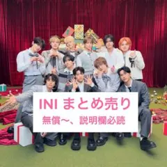 ☆INI まとめ売り☆ 【説明欄必読‼️】