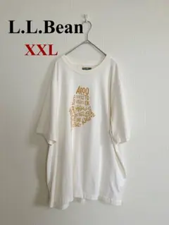 【美品】L.L.Bean　オーバーサイズ　Tシャツ XXL クリームのサムネイル
