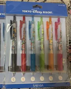 SARASA 東京ディズニーリゾート ボールペンセット