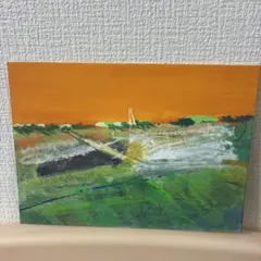 アクリル画 原画 無題 風景 - メルカリ