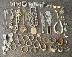 アクセサリーセット 約40点 ネックレス ピアス リング