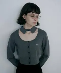 【sorin】InterlockKnit Shirt Neck Cardigan