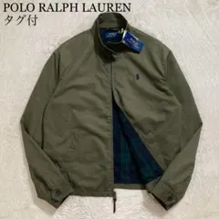 polo ラルフローレン スウィングトップ カーキ　USA製　三角タグ POLO RALPH LAUREN ポロ・ラルフローレン ヴィンテージ 80s 90s