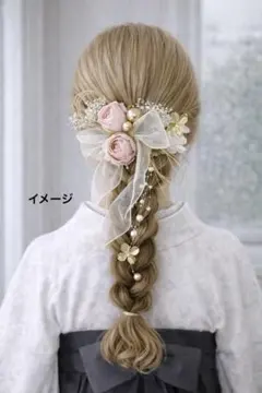 ヘッドドレス ヘアアクセサリー　髪飾り　卒業式 成人式 結婚式 袴 振袖