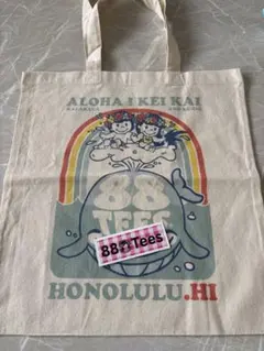 【新品未使用】Hawaii 88 TEES トートバッグ　シールおまけ付きのサムネイル