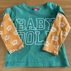 BABYDOLL ロンT 重ね着風　90サイズ