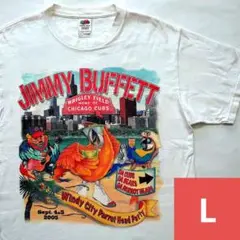 2005　Tシャツ　L　ジミーバフェット　サマーツアー　インコ　V79