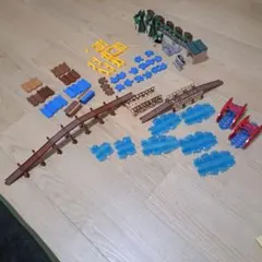 カプセルプラレール トーマス　橋脚 情景パーツ 大量セット