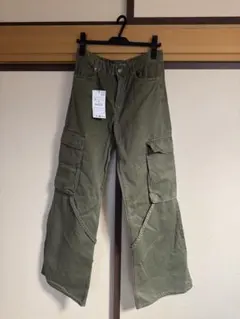 ZARA ローライズカーゴパンツ