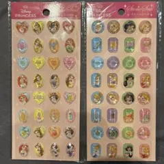 新品　ディズニー プリンセス ストーンシール 2種セット　即日発送　匿名発送