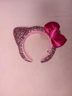 キティ　ピンク　カチューシャ