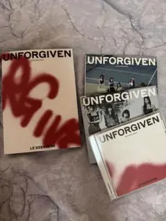 LE SSERAFIM UNFORGIVEN CD 4点