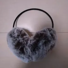 【美品】ファー イヤーマフ（ブラウン）